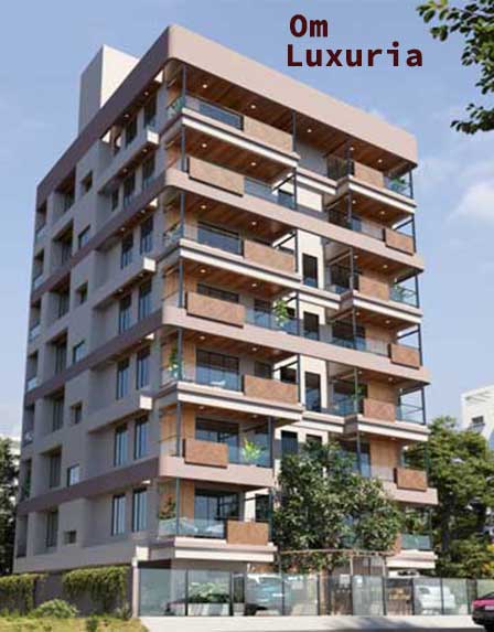 Om Luxuria 4 BHK Spacious Flats Katkar Mal, Kolhapur